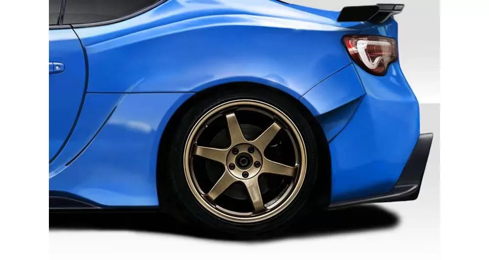 Duraflex AMGT Wide Body Rear Fenders Compatible With 2017-2020 Toyota 86 - 4 Piece