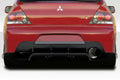 Duraflex VRS Rear Lip Add On Spoiler Compatible With 2003-2006 Mitsubishi Lancer - 3 Piece
