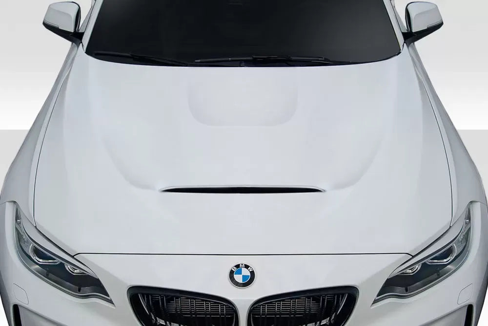 Duraflex GTS Look Hood Compatible With 2014-2021 BMW 2 Series F22 F87 M2 - 1 Piece