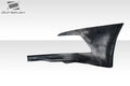 Duraflex A Spec Front Lip Spoiler Add Ons Compatible With 2015-2017 Acura TLX - 2 Piece