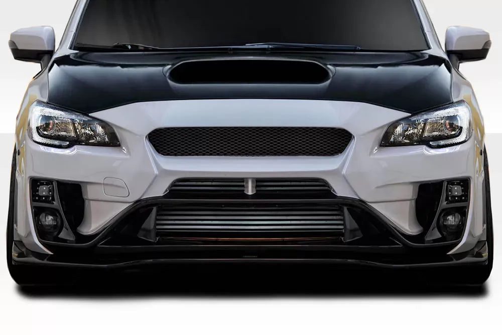 Duraflex VRS Front Bumper Cover Cover Compatible With 2015-2021 Subaru WRX STI - 1 Piece
