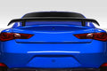 Duraflex SR Rear Wing Spoiler Compatible With 2017-2022 Infiniti Q60 - 1 Piece