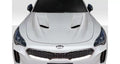 Duraflex Executive Hood Compatible With 2018-2023 Kia Stinger - 1 Piece