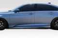 Duraflex J Spec Side Skirts Rocker Panels Compatible With 2018-2022 Honda Accord - 2 Piece