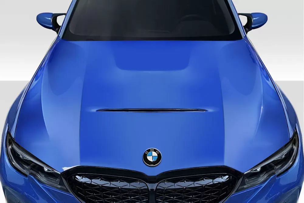Duraflex CS Look Hood Compatible With 2019-2022 BMW 3 Series G20 - 1 Piece