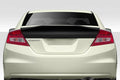 Duraflex KMZ Wing Spoiler Compatible With 2012-2015 Honda Civic 2DR - 1 Piece