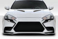 Duraflex Cyborg Front Bumper Cover Compatible With 2013-2016 Hyundai Genesis - 1 Piece