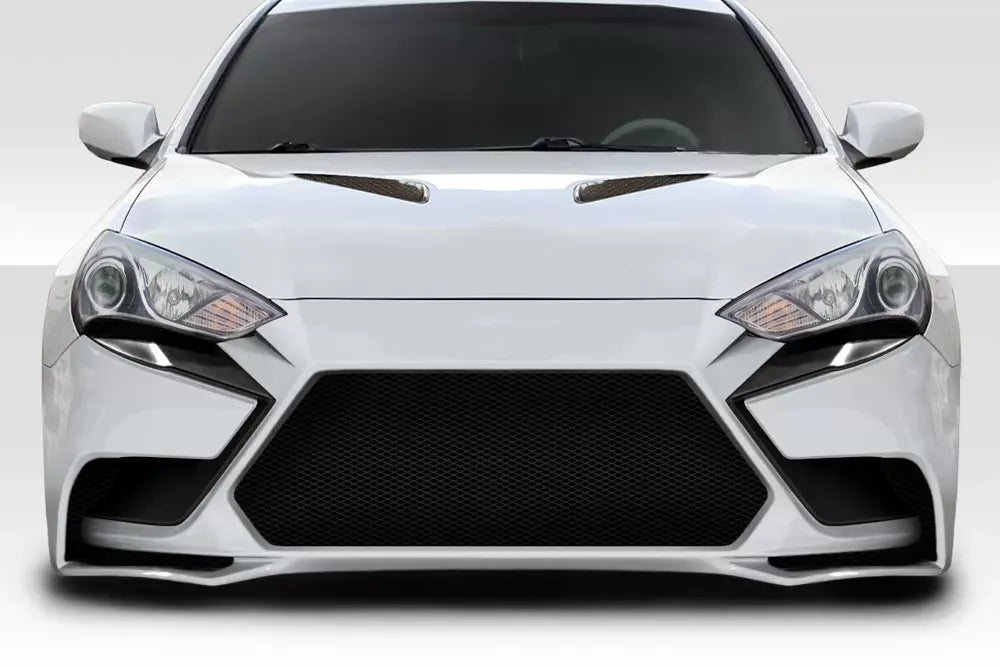 Duraflex Cyborg Front Bumper Cover Compatible With 2013-2016 Hyundai Genesis - 1 Piece