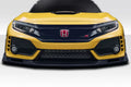 Duraflex EVS Front Lip Spoiler Under Spoiler Compatible With 2017-2021 Honda Civic TypeR - 1 Piece