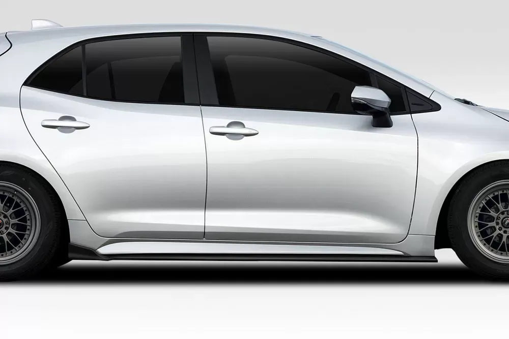 Duraflex T Spec Side Skirts Splitters Compatible With 2019-2023 Toyota Corolla - 2 Piece