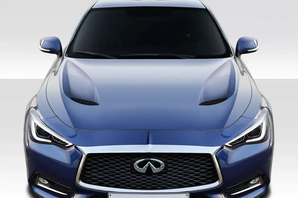 Duraflex TS1 Hood Compatible With 2017-2022 Infiniti Q60 - 1 Piece