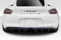 Duraflex Max Rear Lip Add On Spoiler Compatible With 2014-2016 Porsche Cayman - 3 Piece