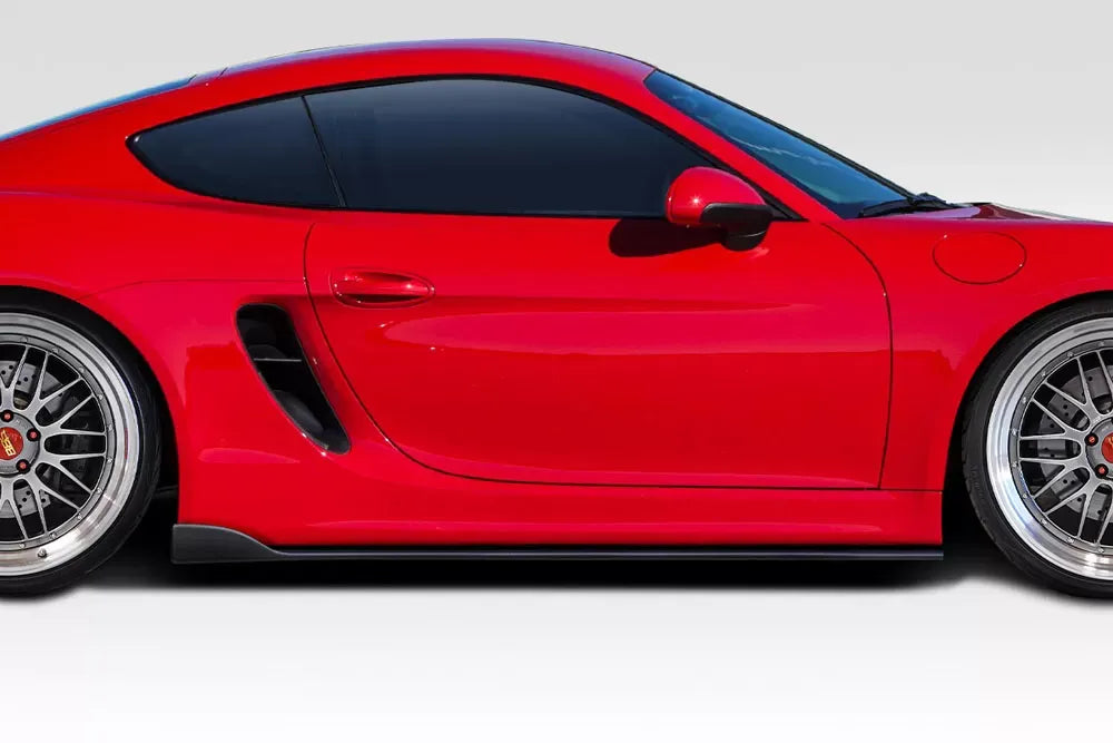 Duraflex Max Side Skirts Compatible With 2014-2016 Porsche Cayman - 2 Piece