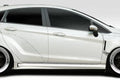 Duraflex CPR Wide Body Side Skirts Compatible With 2014-2019 Ford Fiesta - 2 Piece