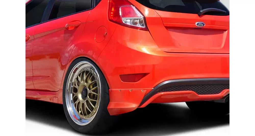 Duraflex CPR Rear Lip Add On Spoiler Compatible With 2014-2019 Ford Fiesta - 2 Piece
