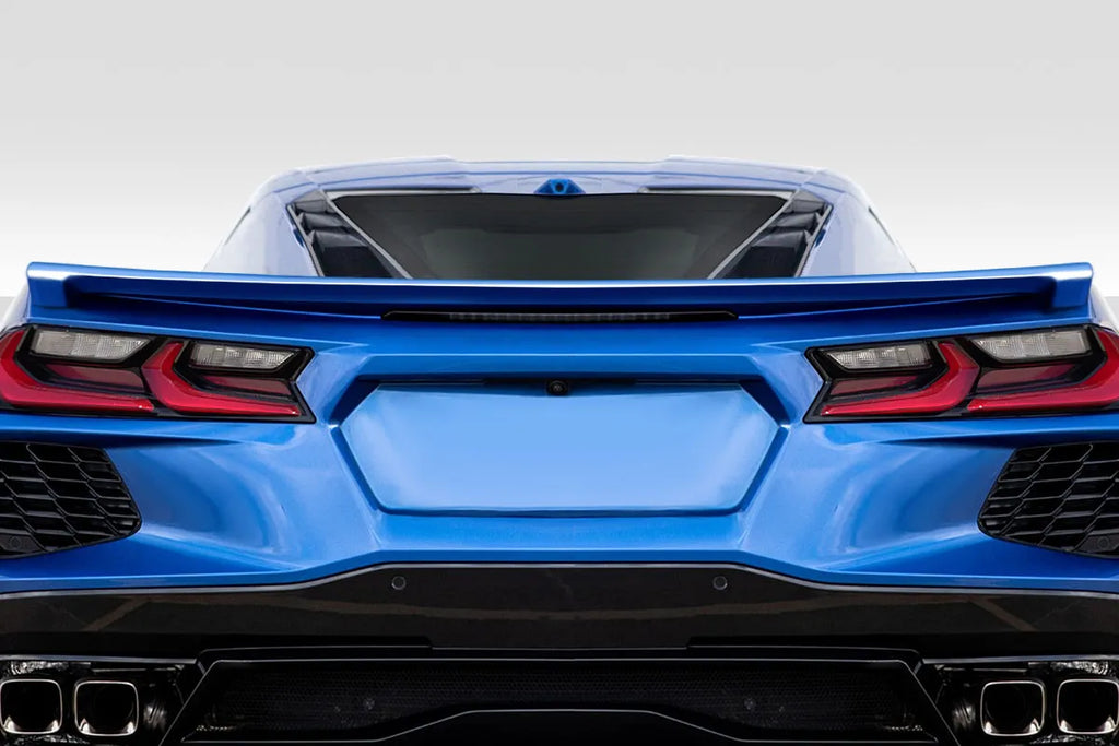 Duraflex Gran Veloce Flush Mount Rear Spoiler Compatible With 2020-2025 Chevrolet Corvette C8 - 1 Piece