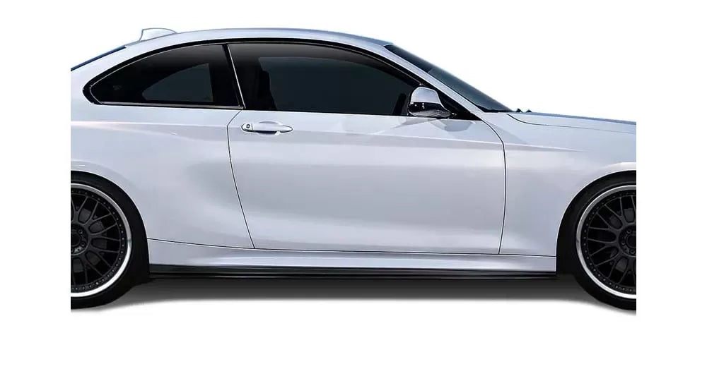 Duraflex 3DS Side Skirts Splitters Compatible With 2014-2021 BMW 2 Series F22 F23 - 2 Piece