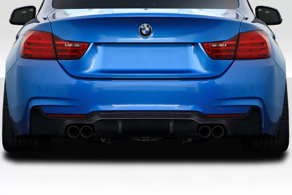 Duraflex 3DS Rear Diffuser(M Sport Bumper) Spoiler Compatible With 2014-2020 BMW 4 Series F32