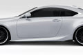 Duraflex SBZ Side Skirts Compatible With 2015-2018 Lexus RC - 2 Piece