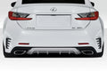 Duraflex SBZ Rear Lip Add On Spoiler Compatible With 2015-2018 Lexus RC - 1 Piece