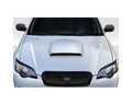 Duraflex Z Speed Hood Compatible With 2005-2009 Subaru Legacy - 1 Piece