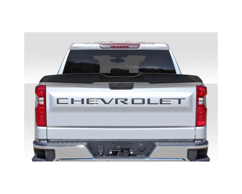 Duraflex Tornado Wing Spoiler Compatible With 2019-2025 Chevrolet Silverado - 3 Piece