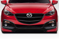 Duraflex KSS Front Bumper Cover Compatible With 2014-2016 Mazdaspeed 3 - 1 Piece