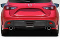 Duraflex KSS Rear Bumper Cover Compatible With 2014-2016 Mazdaspeed 3 - 1 Piece