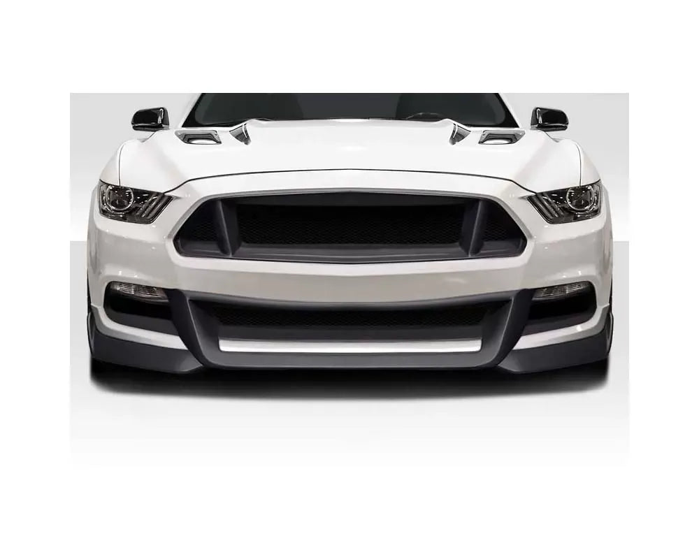 Duraflex Predator Front Bumper Cover Compatible With 2015-2017 Ford Mustang - 1 Piece