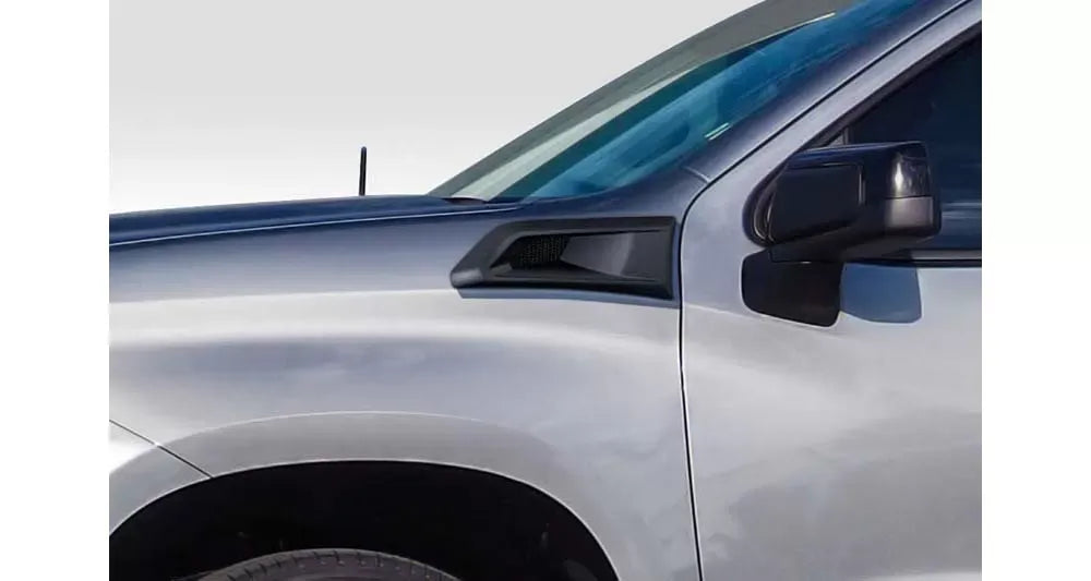 Duraflex Street Runner Fender Vents Compatible With 2019-2025 Chevrolet Silverado - 2 Piece