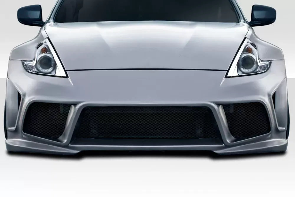 Duraflex Motion Wave Front Bumper Cover Add On Compatible With 2009-2020 Nissan 370Z Z34 - 1 Piece