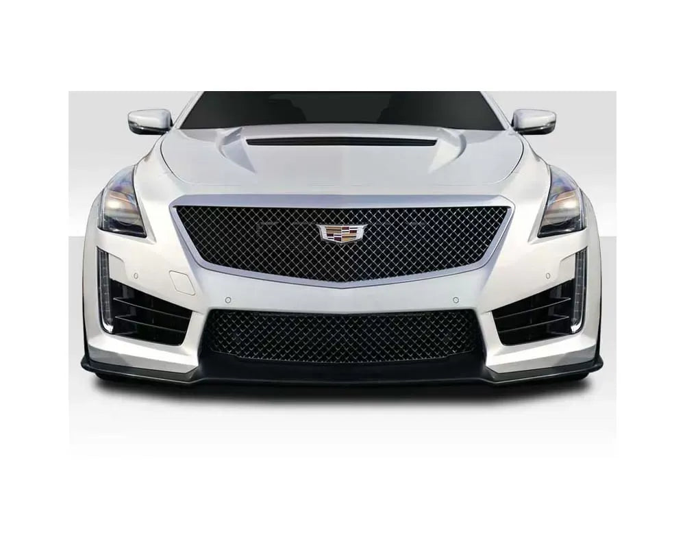 Duraflex Alpha Front Lip Spoiler Compatible With 2016-2019 Cadillac CTS-V - 1 Piece