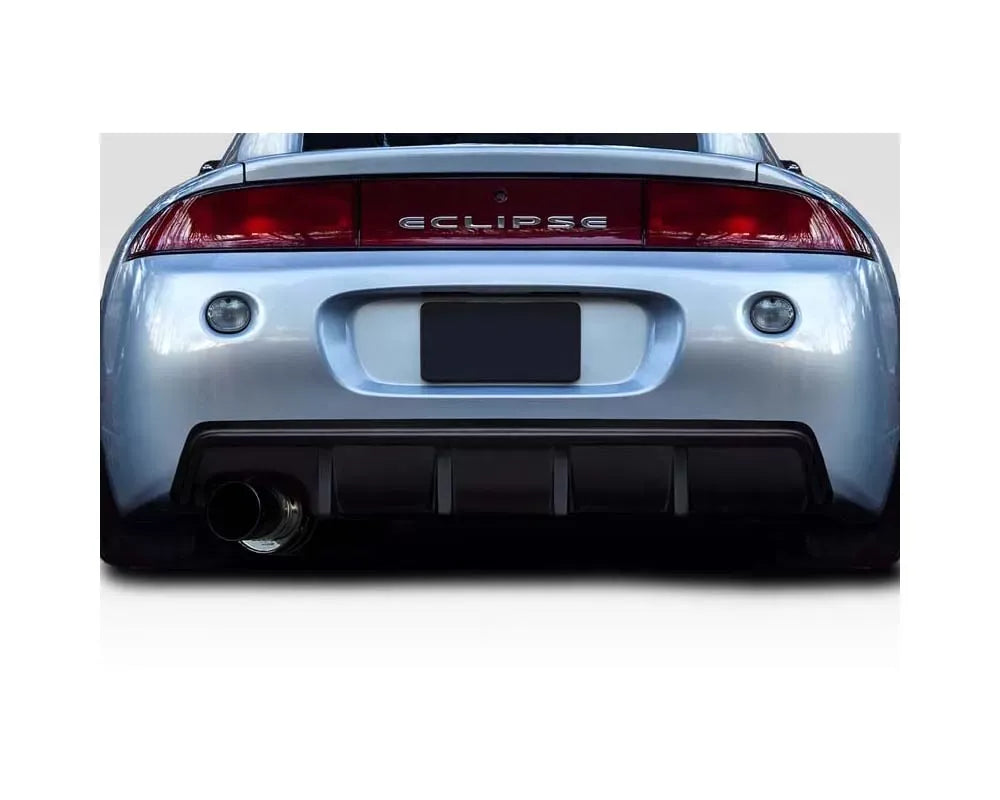 Duraflex Cartwercs Rear Lip Add On Spoiler Compatible With 1997-1999 Mitsubishi Eclipse - 1 Piece
