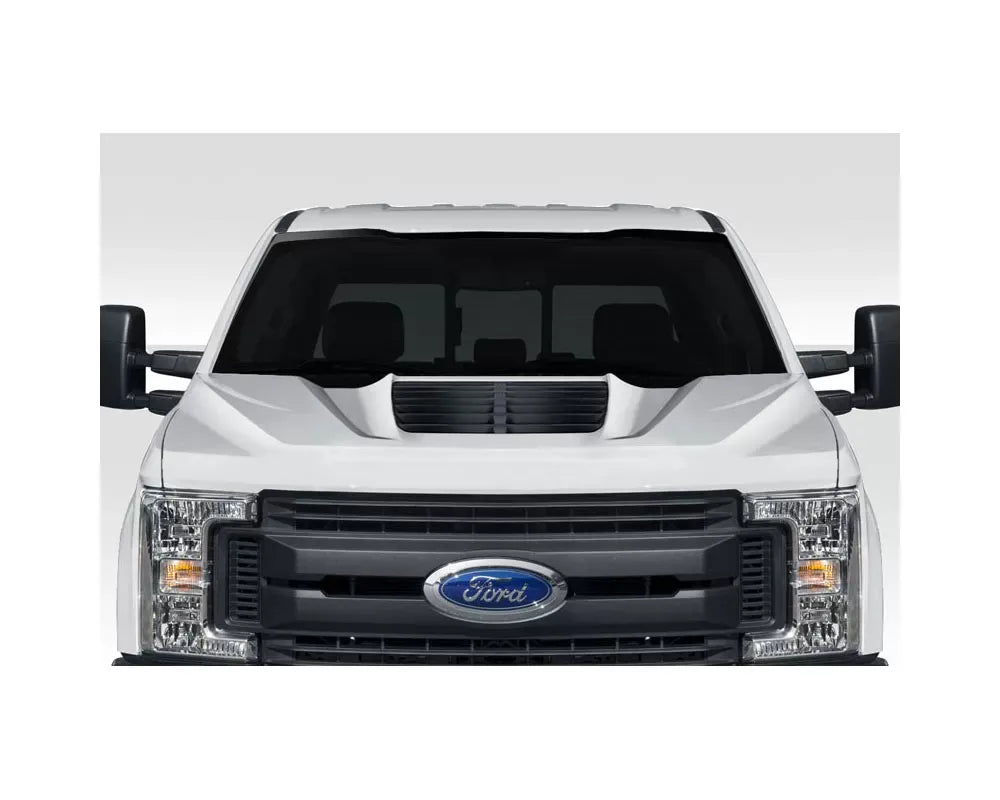 Duraflex GT500 V2 Look Hood Compatible With 2017-2022 Ford Super Duty F250 F350 F450 - 1 Piece