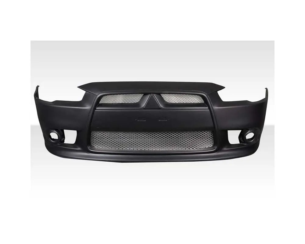 Duraflex Ralliart Front Bumper Cover Compatible With 2008-2017 Mitsubishi Lancer - 1 Piece