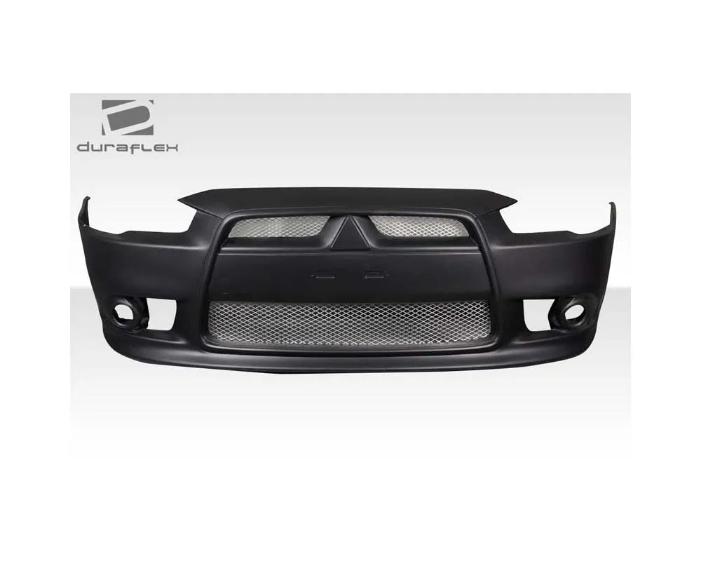 Duraflex Ralliart Front Bumper Cover Compatible With 2008-2017 Mitsubishi Lancer - 1 Piece