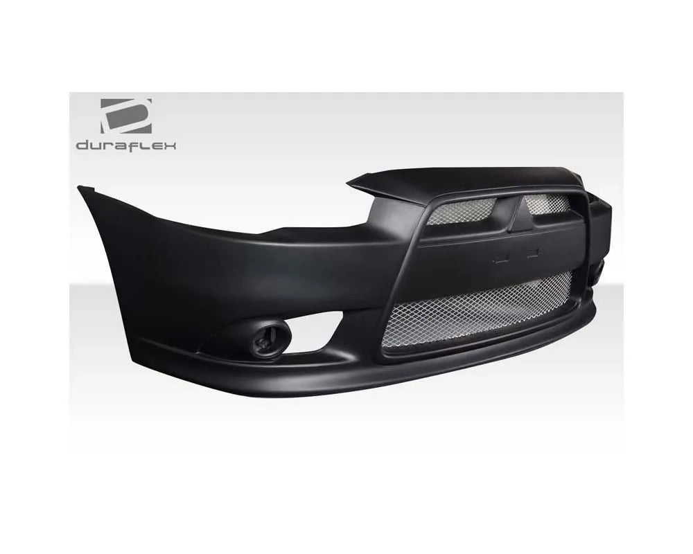 Duraflex Ralliart Front Bumper Cover Compatible With 2008-2017 Mitsubishi Lancer - 1 Piece