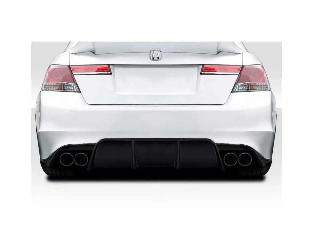 Duraflex Ergo Rear Lip Add On Spoiler Compatible With 2008-2012 Honda Accord - 3 Piece