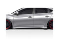 Duraflex N1 Side Skirts Compatible With 2016-2019 Nissan Sentra - 2 Piece