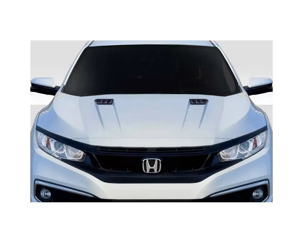 Duraflex Broman Hood Compatible With 2016-2021 Honda Civic - 1 Piece