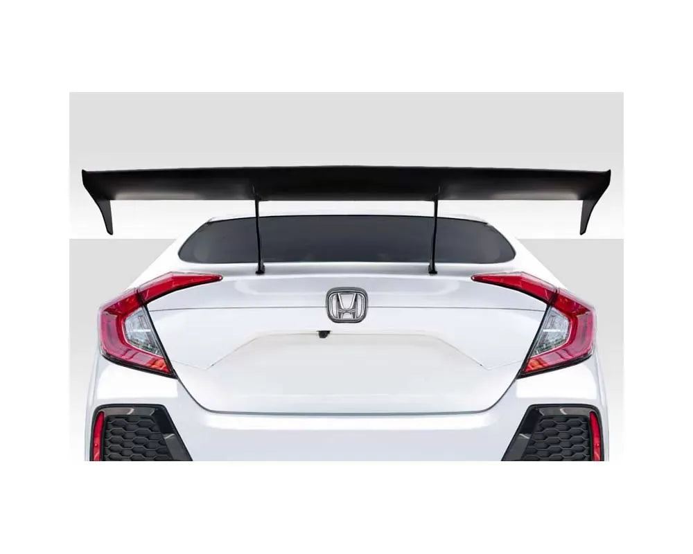 Duraflex Broman Wing Spoiler Compatible With 2016-2021 Honda Civic - 5 Piece
