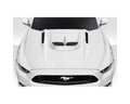 Duraflex Kryptonic Hood Compatible With 2015-2017 Ford Mustang - 1 Piece