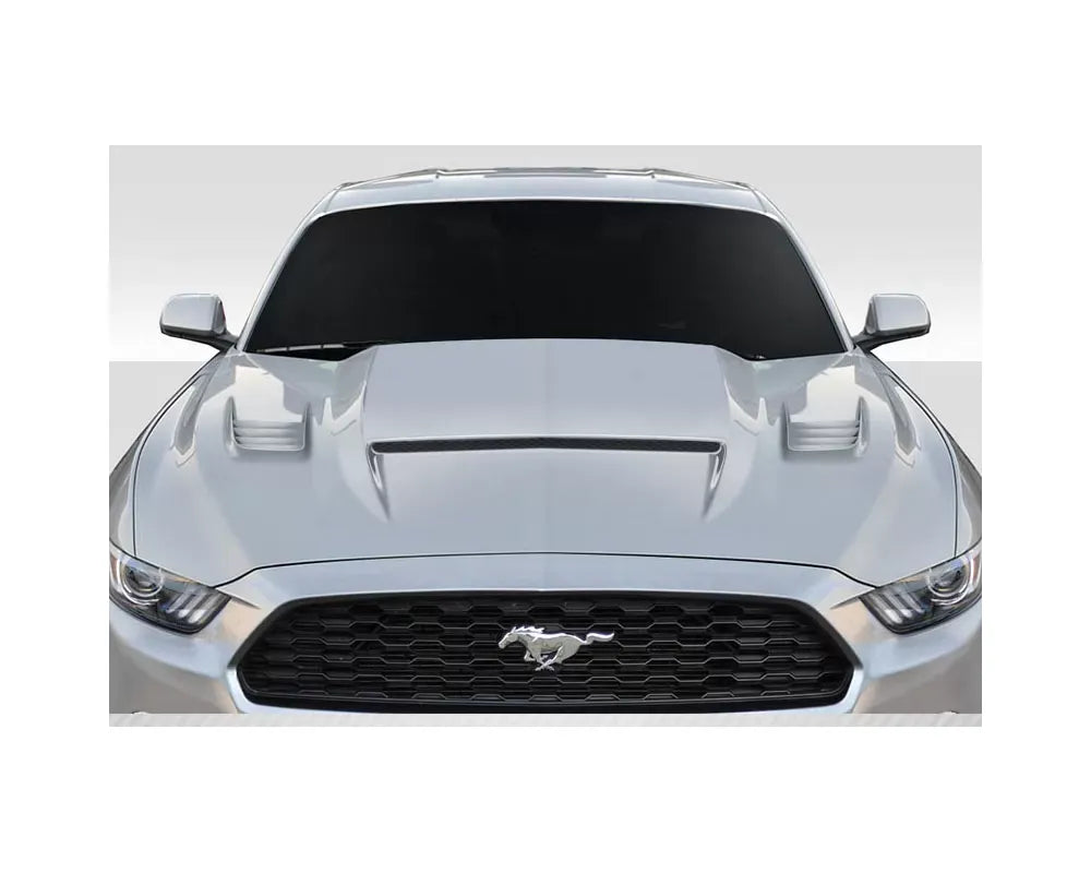 Duraflex R Spec Hood Compatible With 2015-2017 Ford Mustang - 1 Piece