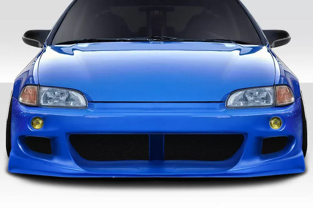Duraflex JDPro Front Bumper Cover Compatible With 1992-1995 Honda Civic - 1 Piece