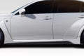 Duraflex AM Design Wide Body Side Skirts Compatible With 2013-2020 Lexus GS Series G200 GS300 - 2 Piece