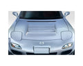 Duraflex D1 Hood Compatible With 1993-1997 Mazda RX7 - 1 Piece