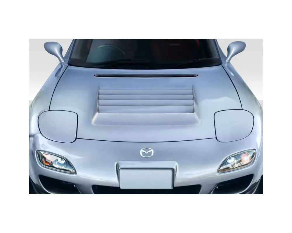 Duraflex D1 Hood Compatible With 1993-1997 Mazda RX7 - 1 Piece