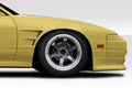 Duraflex D1 Front Fenders Compatible With 1989-1994 Nissan 240SX - 2 Piece