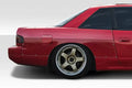Duraflex O Type 30mm Rear Fender Flares Compatible With 1989-1994 Nissan 240SX S13 2DR - 2 Piece
