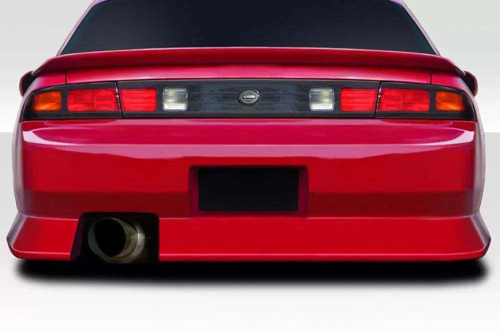 Duraflex B Sport Rear Bumper Cover Compatible With 1995-1998 Nissan 240SX - 1 Piece